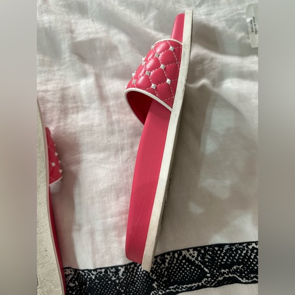 Valentino slides sandals. Worn twice. Great condition no scuffs or scratches. - Picture 2 of 3